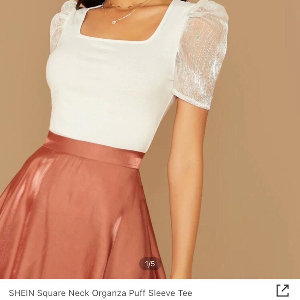 Shein White Top